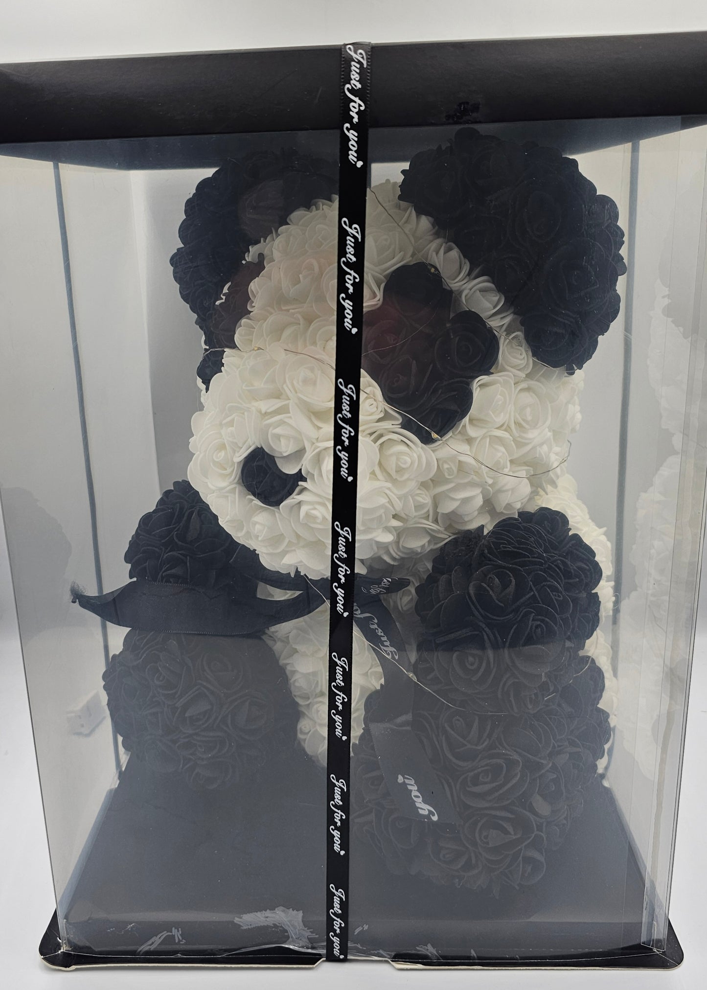 Blumen Panda mit LED