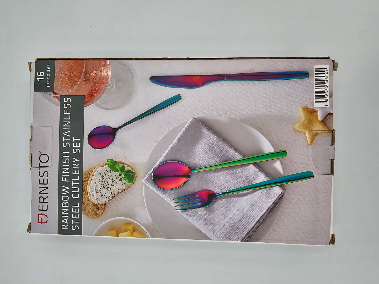 Regenbogen Besteck 16teilig