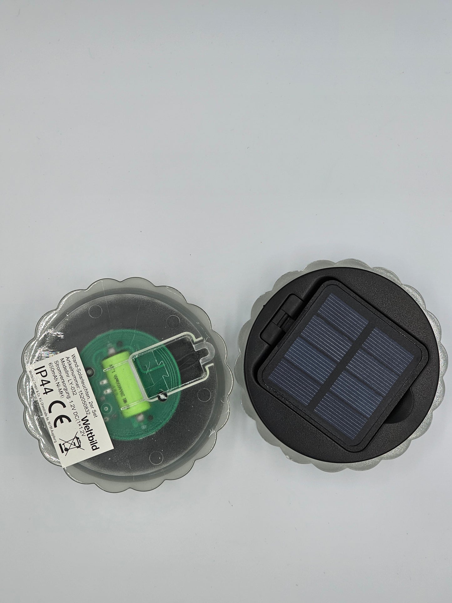 Wand Solarleuchten 2er Set