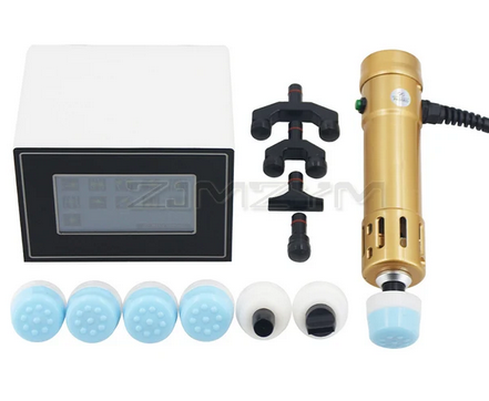 Stoßwellen-Chiropraktik pistole 2 in 1 Massage gerät