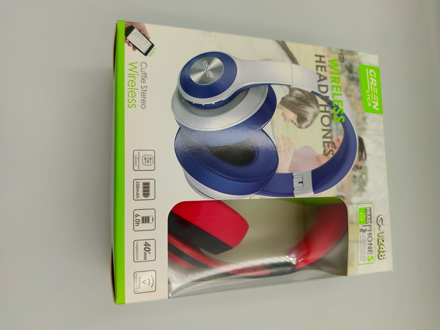 Kabellose Kopfhörer Green