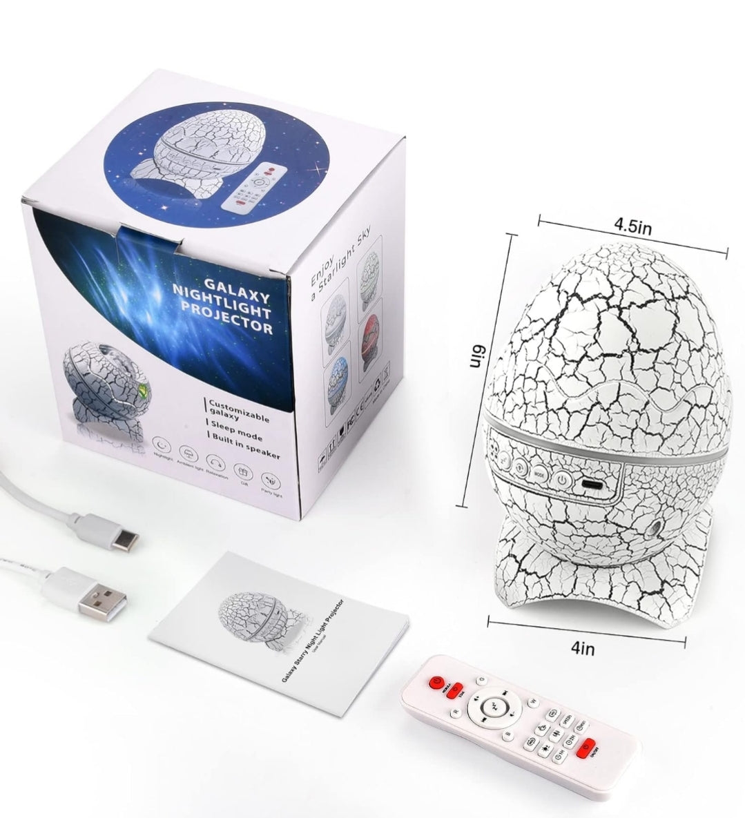 Galaxy Nightlight Projector
