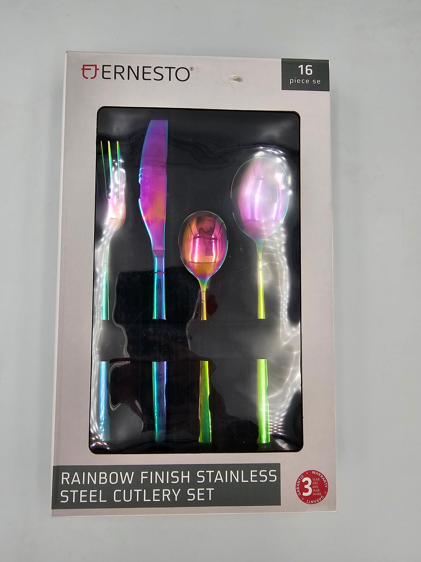 Regenbogen Besteck 16teilig