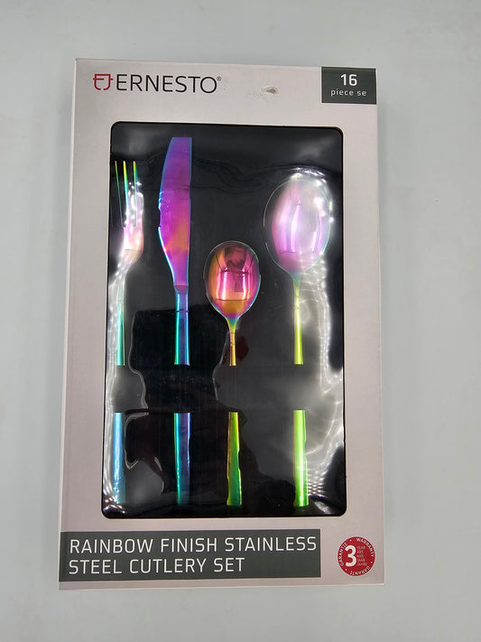 Regenbogen Besteck 16teilig